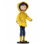 Coraline jaune poupée de mode imperméable chiffre