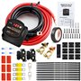 5M Waterproof Split Charge Relay Kit，12V 140amp Dual Battery Isolator For Truck Caravan Yacht Battery Controller Voltage Sensiti