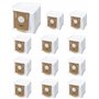 QWORK® 12PCS Sacs d'Aspirateur Compatible avec ECOVACS DEEBOT N8 T8 T9 Series