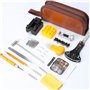 PEAKGEAR Kit d'outils de réparation de montre, kit professionnel de remplacement de batterie de montre, outil de retrait de dos