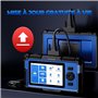 TOPDON AD600S Scanner OBD2 –Outil de diagnostic automobile professionnel pour Moteur/ABS/SRS/Boîte de vitesses, 9 fonctions de r