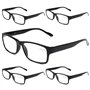 Gaoye Lot de 5 lunettes de lecture bloquant la lumière bleue