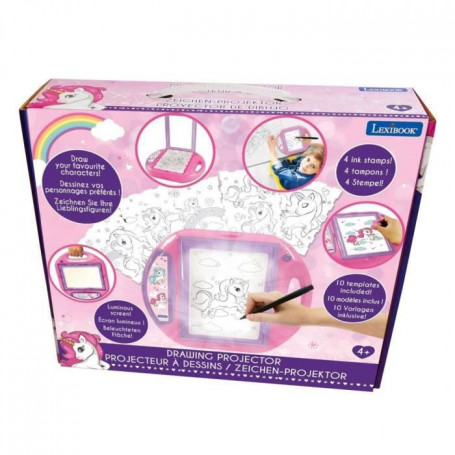 LEXIBOOK - Projecteur a dessin Licorne - Modeles et tampons 53,99 €