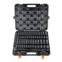 VEVOR Jeu de Douilles à Choc 1/2" Jeu de 58 Douilles à Impact avec Outil à Cliquet 6 Pans en Acier Allié CR-V HRC 42-48 Solide R