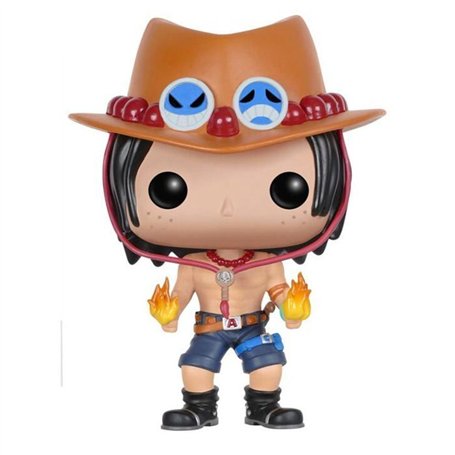 Figurine - Funko - Portgas D. Ace - 10 cm - One Piece - Collection Pop !