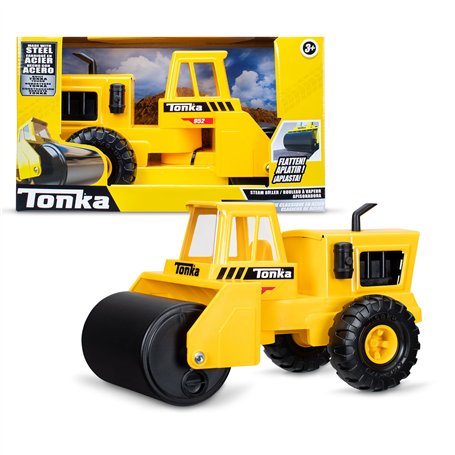 Basic Fun Rouleau compresseur en Acier Tonka