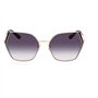 GUESS Femme GU7843 Lunettes de Soleil, Shiny Rose Gold, 61