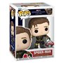 Funko Pop Marvel Spiderman No Way Home : Spiderman (noir/or) (démasqué) Figurine (AAA Anime Exclusive), (65038)