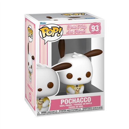Funko Pop! Sanrio: HK - Pochacco - Hello Kitty - Figurine en Vinyle à Collectionner - Idée de Cadeau - Produits Officiels - Joue
