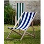 Jardin Prive Chaise Longue Bleue 101 x 56 x 96 cm - Marque EAN : 3113610165025