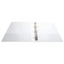 Exacompta - réf. 51840E - Carton de 10 classeurs opaque rigide personnalisable 3 poches - 4 anneaux en D de 15 mm - Dimensions e