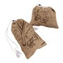 Fackelmann 9907650 Ensemble de 2 sacs à légumes réutilisables en jute