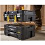 Kit 2 Mallettes PRO-STACK - STANLEY FATMAX - FMST1-71981 - 2 poignées - 2 tiroirs - 21,5 L