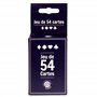 MGM GAMES - Jeu de 54 Cartes - 144633LIN - Rouge ou Bleu - Papier - À partir de 5 Ans