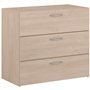 Commode - EASY LIFE - 3 tiroirs - Chene - 78