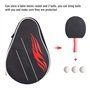 VGEBY SUNGOOYUE Pong Paddle Case ¨¦tanche Tennis De Table Raquette Sac Housse Housse De Rangement pour 2 Pong Raquettes Balles