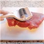 Attendrisseur de viande - trancheur 2 cylindres - inox