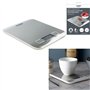 Cook Concept KU6610 Balance culinaire électronique Digitale rectangulaire 5kg INOX Gris H1,8 x 14 x 18 cm
