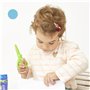 Janod - Set de 3 Paires de Ciseaux avec 3 Formes de Découpe - Bouts Ronds Sécurisés - Lames Plastique - Idéal activité Manuelle