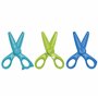 Janod - Set de 3 Paires de Ciseaux avec 3 Formes de Découpe - Bouts Ronds Sécurisés - Lames Plastique - Idéal activité Manuelle