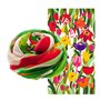 Pylones - Foulard/Paréo Coloré Balade - Tulipes - 100 x 180 cm