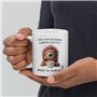 L'Esprit Des Anges Tasse Mug Cadeau Humour Original - Bonne Humeur Matin Ta Gueule - Amusant Rigolo Drole Collègue Ami