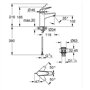 Mitigeur monocommande - GROHE - 24327001 - Lavabo Swift - Avec sécurité enfant - Taille M