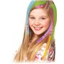 Lena 42536 – Fashion Cheveux Craie Set de 5 Couleurs et 126 Tatouages – Cheveux Violet/Vert/Rose/Jaune/Bleu