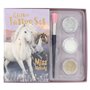 Depesche 12657 Miss Melody Night Horses - Kit de Tatouage Scintillant pour Enfants avec 41 Tatouages adhésifs