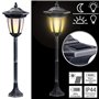 Lunartec Lanterne solaire sur pied 24 LED effet flamme
