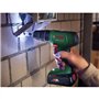 Perceuse-visseuse a percussion sans fil Bosch Home and Garden 06039D810D 18 V 1.5 Ah Li-Ion + 2 batteries, + chargeur,