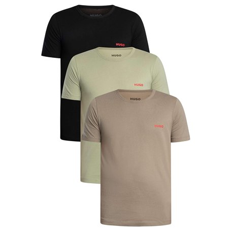 Hugo 10268102 Short Sleeve T-shirt 3 Units M