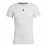 T-shirt à manches courtes homme Adidas Techfit Training Blanc