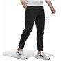 Pantalon de sport long Adidas Essentials Fleece Noir Homme