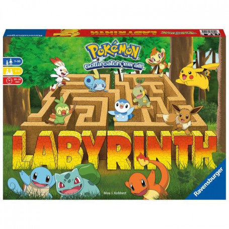 POKEMON Labyrinthe - Ravensburger - Jeu de société famille - Chasse au trésor - 48,99 €