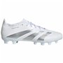 Chaussures de Football pour Adultes Adidas Predator League MG Blanc