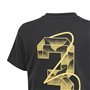 T shirt à manches courtes Adidas Hot G Noir