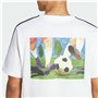 T-shirt à manches courtes homme Adidas Gallery Graphic Blanc