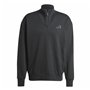 Sweat sans capuche homme Adidas All Szn Fleece 1/4 Zip Crew Noir