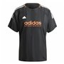 T-shirt à manches courtes femme Adidas Tiro Cut Noir