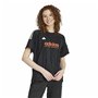 T-shirt à manches courtes femme Adidas Tiro Cut Noir