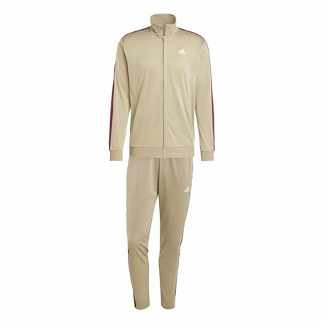 Survêtements Adidas Spw Small Logo Tricot Colorblock Beige Homme
