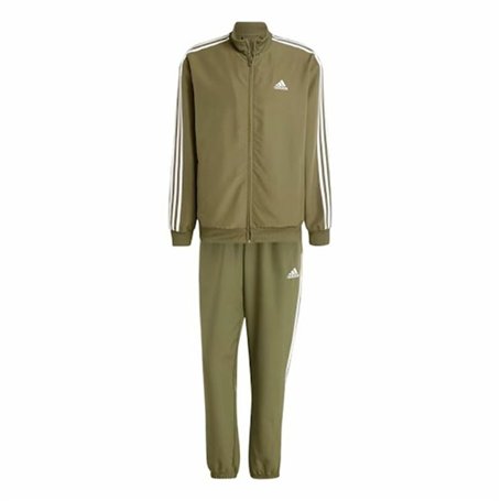 Survêtements Adidas Basic 3S Woven Vert Homme