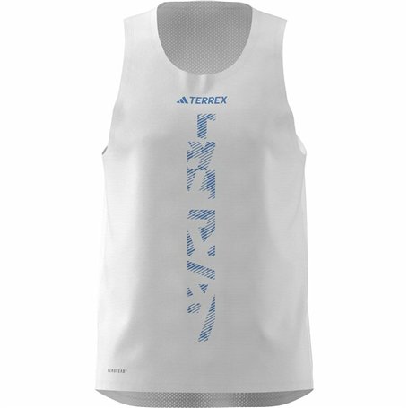 Maillot de Corps sans Manches pour Homme Adidas Terrex Xperior Blanc