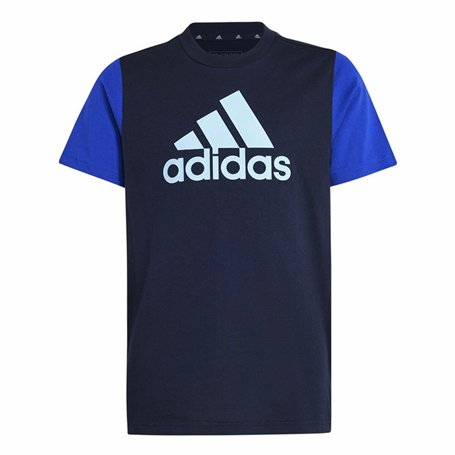 T-shirt à manches courtes enfant Adidas Essentials Bleu