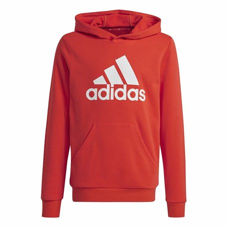 Sweat à capuche enfant Adidas Big Logo Essentials Rouge