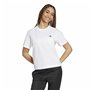 T-shirt à manches courtes femme Adidas Essentials Blanc