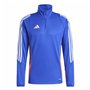 Sweat sans capuche Adidas Tiro24 Training Bleu
