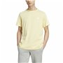 T-shirt à manches courtes homme Adidas Essentials Single Jersey 3-Stripes Jaune