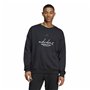 Sweat sans capuche homme Adidas Brand Love French Terry Noir